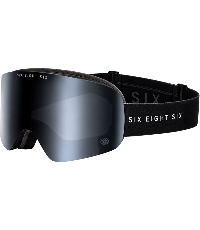 686 MENS SMARTY MAG GOGGLE BLACK/SILVER MIRROR/AMBER 2027