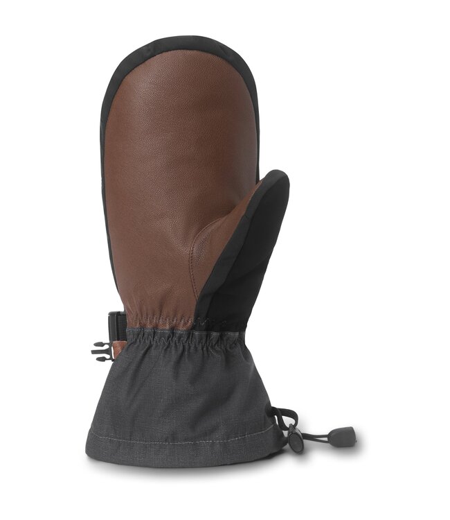 DAKINE MENS TITAN 2.0 LEATHER MITTS CARBON HEATHER 2027