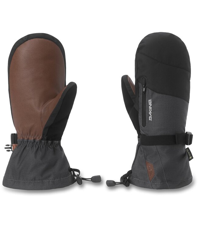 DAKINE MENS TITAN 2.0 LEATHER MITTS CARBON HEATHER 2027