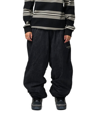 SOUVENIR SOUVENIR MENS PARACHUTE PANTS BLACK BLOTCH PRINT 2027
