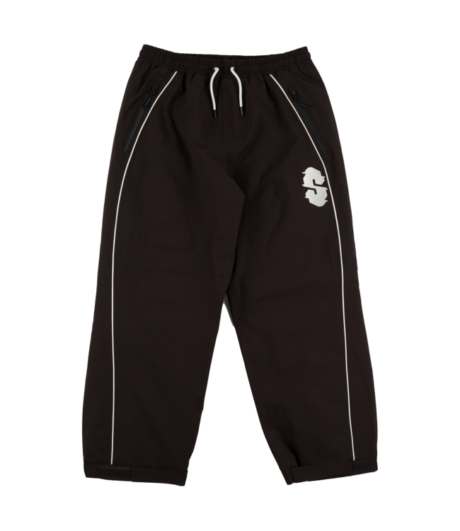 SOUVENIR INSULATED TRACK PANTS CHOCOLATE 2027