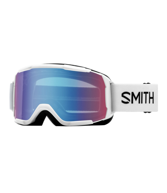 SMITH DAREDEVIL GOGGLE WHITE W/ BLUE SENSOR MIRROR 2027