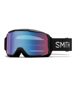 SMITH SMITH DAREDEVIL GOGGLE BLACK W/ BLUE SENSOR MIRROR 2027