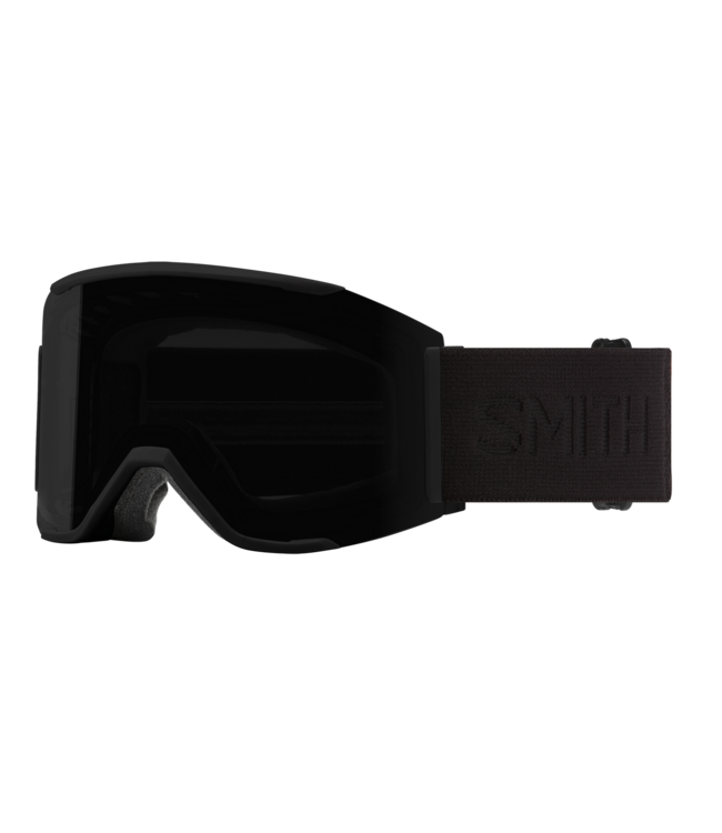 SMITH SQUAD MAG GOGGLE BLACKOUT W/ CHROMAPOP SUN BLACK + CHROMAPOP STORM BLUE SENSOR MIRROR 2027