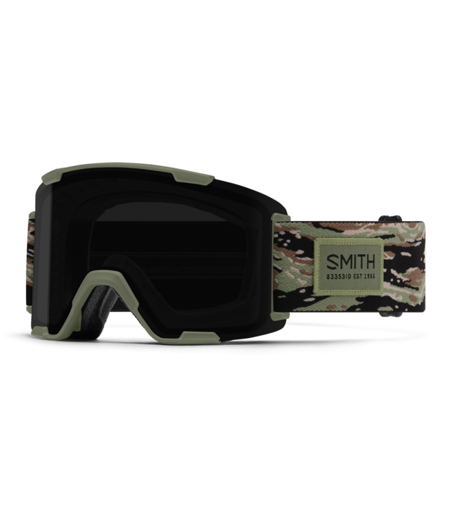 SMITH STASH XL GOGGLE EYE OF THE TIGER w/ BLACK + STORM BLUE 2027