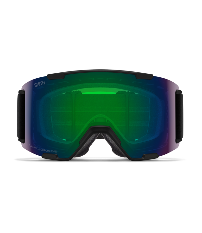 SMITH STASH XL GOGGLE BLACK w/ EVERYDAY GREEN + STORM BLUE 2027