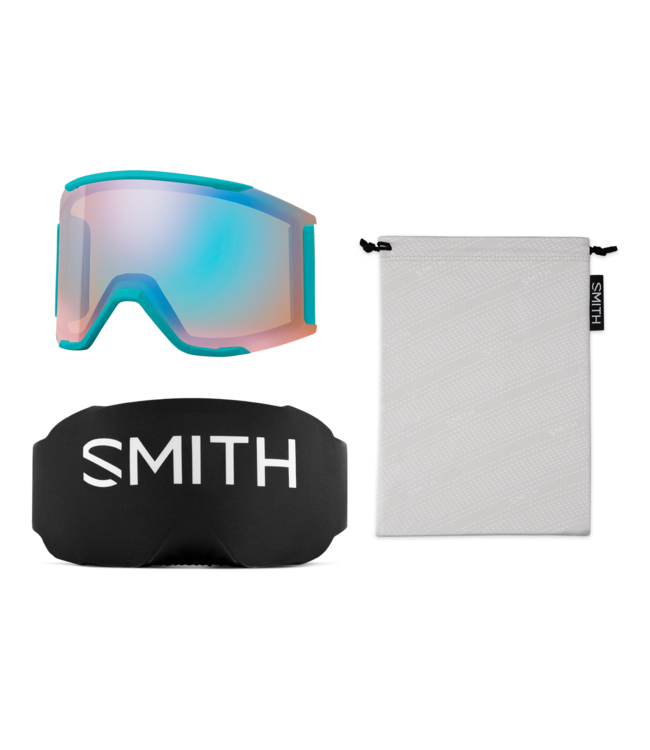 SMITH SQUAD MAG GOGGLE TROPIC w/ EVERYDAY BLUE + STORM BLUE 2027
