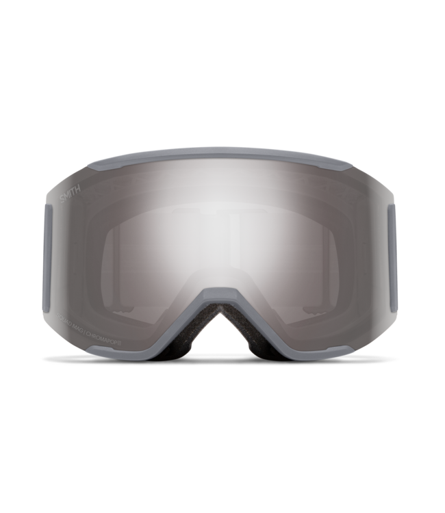 SMITH SQUAD MAG GOGGLE CIRRUS GREY w/ PLATINUM + STORM BLUE