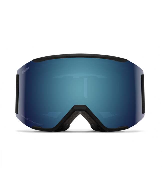 SMITH SQUAD MAG GOGGLE BLACK w/ SUN BLUE + STORM BLUE 2027