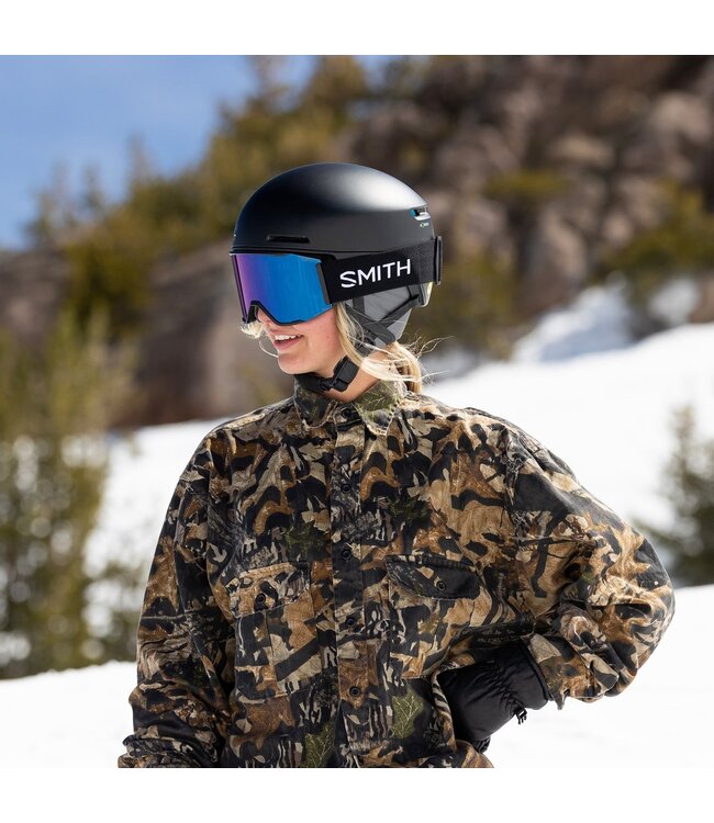 SMITH SQUAD MAG GOGGLE BLACK w/ SUN BLUE + STORM BLUE 2027