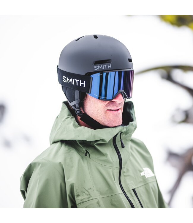 SMITH SQUAD MAG GOGGLE BLACK w/ SUN BLUE + STORM BLUE 2027