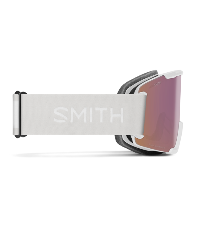 SMITH SQUAD GOGGLE WHITE VAPOR w/ EVERYDAY ROSE GOLD + STORM BLUE 2027