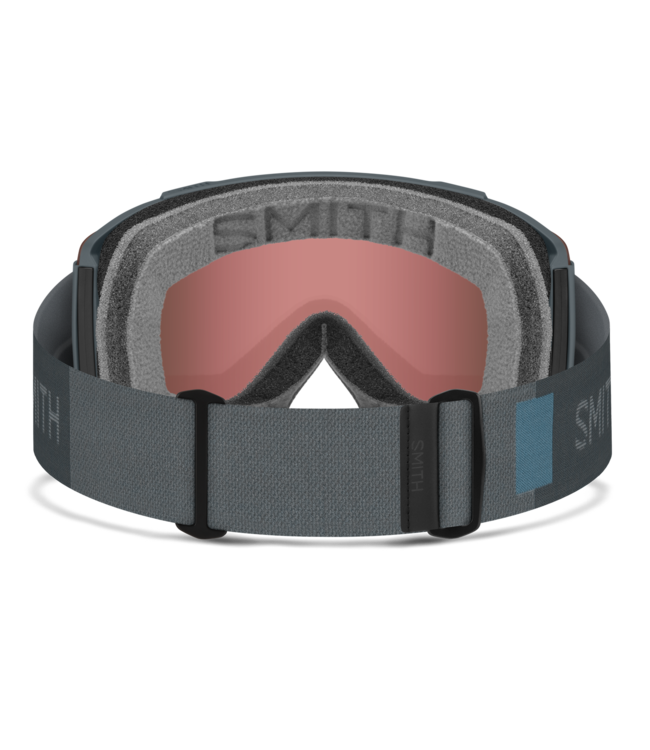 SMITH SQUAD GOGGLE SLATE w/ EVERYDAY RED + STORM YELLOW 2027