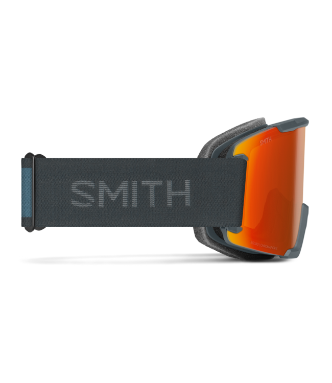 SMITH SQUAD GOGGLE SLATE w/ EVERYDAY RED + STORM YELLOW 2027