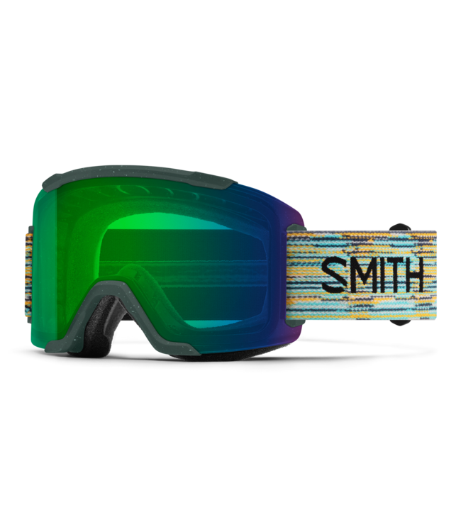 SMITH SQUAD GOGGLE EMERALD RENU w/ CHROMAPOP EVERYDAY GREEN + STORM BLUE 2027