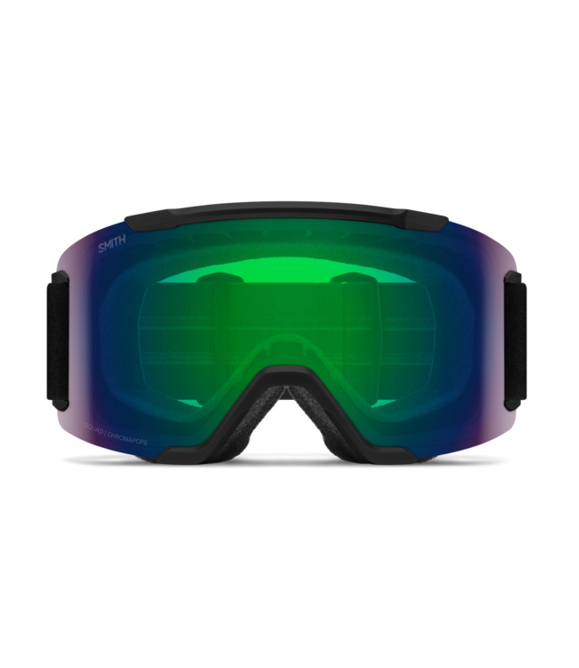 SMITH SQUAD GOGGLE BLACK w/ EVERYDAY GREEN + STORM BLUE 2027