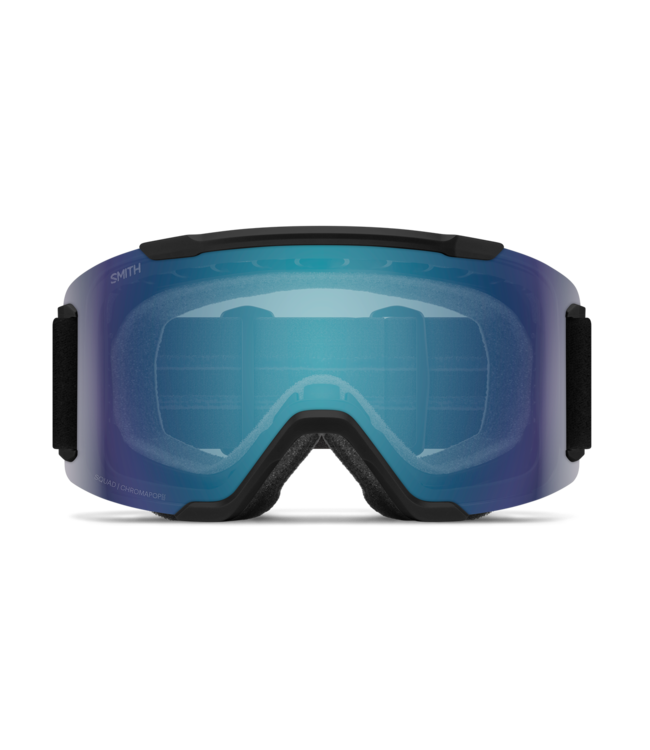 SMITH SQUAD GOGGLE BLACK w/ EVERYDAY BLUE + STORM BLUE 2027