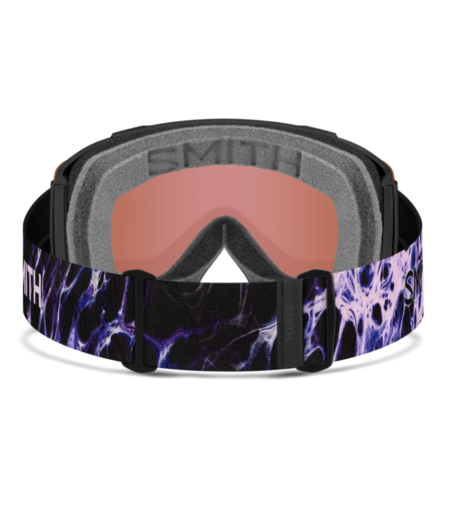 SMITH SQUAD GOGGLE BLACK FLEX PLASMA w/ EVERYDAY VIOLET + STORM BLUE 2027