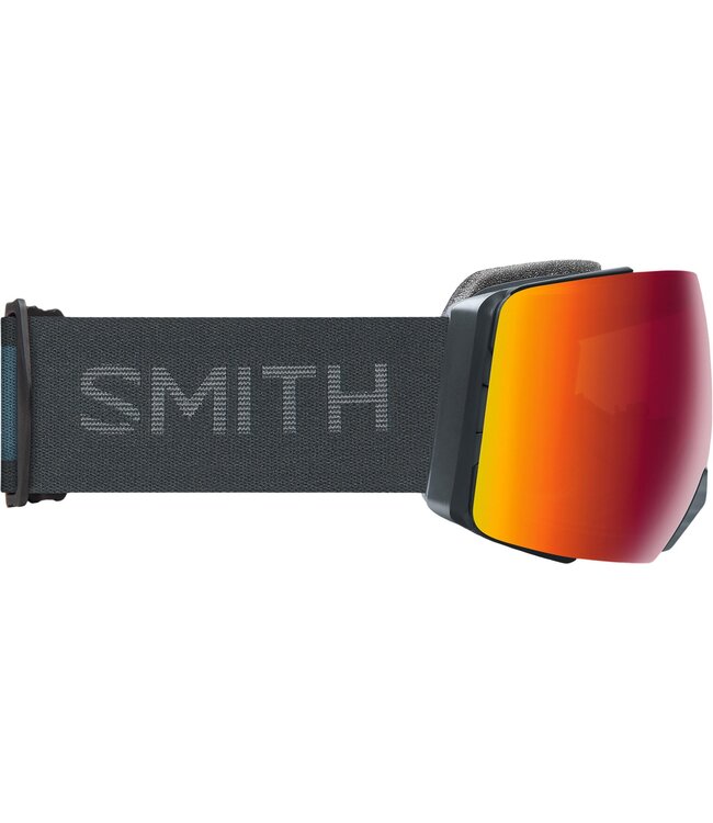 SMITH I/O MAG XL LOW BRIDGE GOGGLE SLATE w/ EVERYDAY RED + STORM BLUE 2027