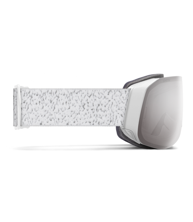 SMITH 4D MAG S GOGGLE WHITE CHUNKY KNIT w/ EVERYDAY ROSE GOLD + STORM ROSE 2027