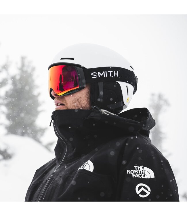 SMITH 4D MAG GOGGLE BLACK w/ EVERYDAY RED + STORM YELLOW 2027