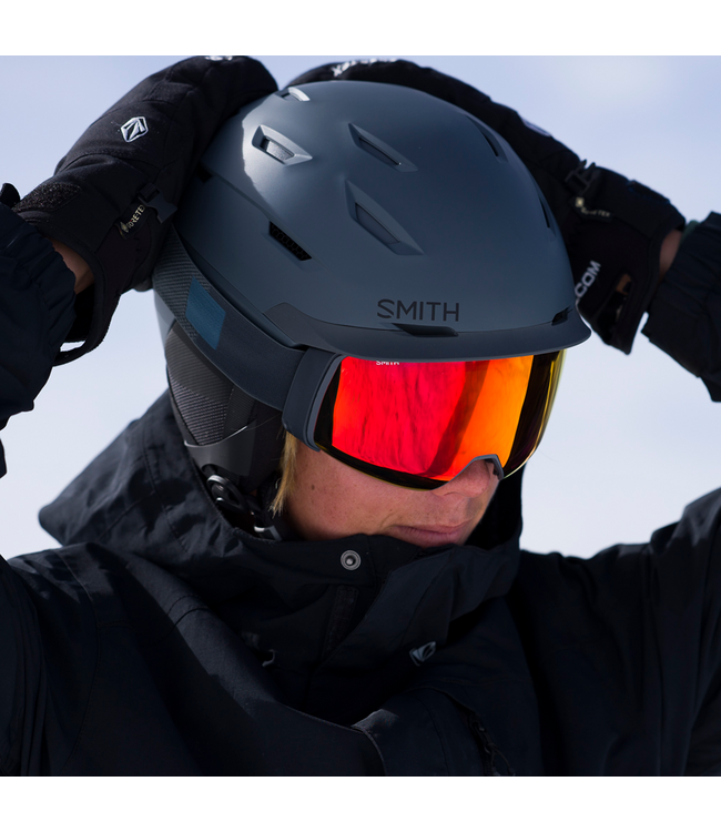 SMITH 4D MAG GOGGLE BLACK w/ EVERYDAY RED + STORM YELLOW 2027