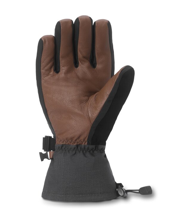 DAKINE MENS SCOUT 2.0 LEATHER GLOVES CARBON HEATHER 2027