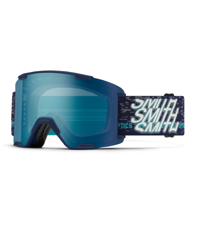 SMITH STASH XL LOW BRIDGE GOGGLE MIDNIGHT SNOW w/ EVERYDAY BLUE + STORM BLUE 2027
