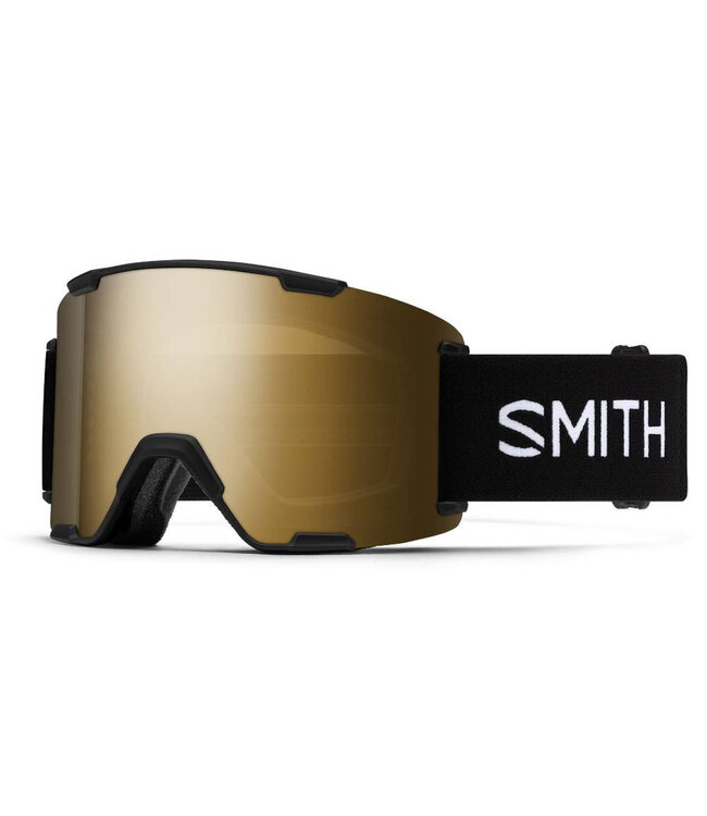 SMITH STASH XL LOW BRIDGE GOGGLE BLACK w/ BLACK GOLD + STORM BLUE 2027
