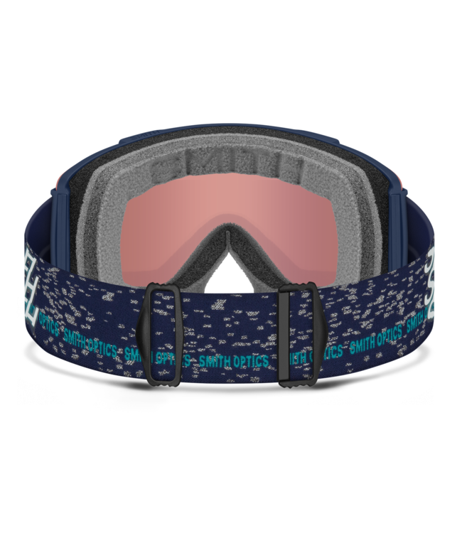 SMITH STASH XL GOGGLE MIDNIGHT SNOW w/ EVERYDAY BLUE + STORM BLUE 2027