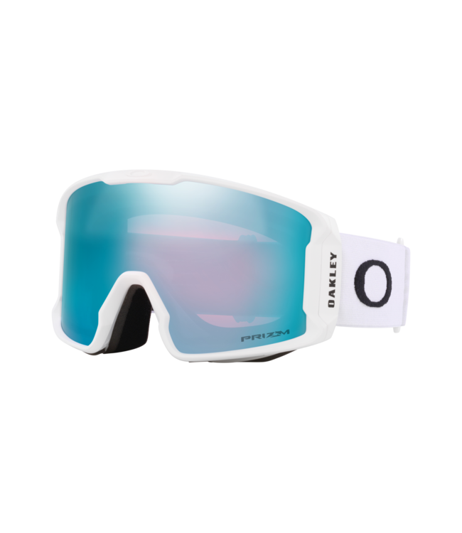OAKLEY LINE MINER L GOGGLE MATTE WHITE w/ PRIZM SAPPHIRE IRIDIUM 2027