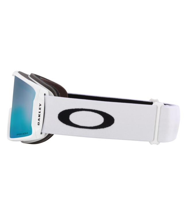 OAKLEY LINE MINER L GOGGLE MATTE WHITE w/ PRIZM SAPPHIRE IRIDIUM 2027