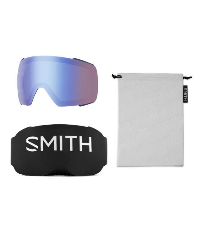 SMITH I/O MAG GOGGLE ROYAL NAVY w/ EVERYDAY BLUE + STORM BLUE 2027