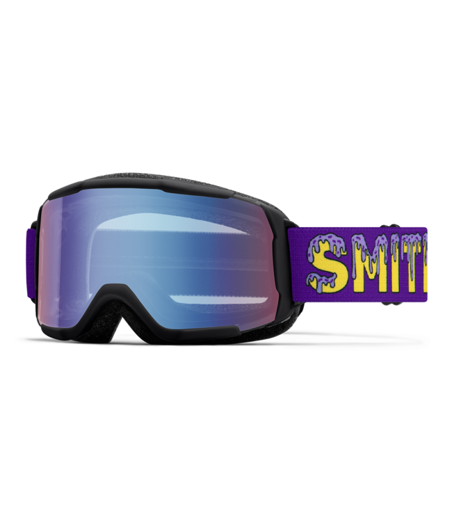 SMITH DAREDEVIL GOGGLE BLACK DONUTS w/ BLUE MIRROR 2027