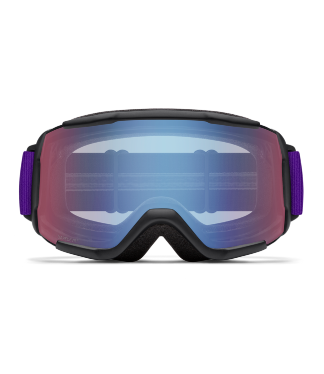 SMITH DAREDEVIL GOGGLE BLACK DONUTS w/ BLUE MIRROR 2027