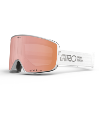 GIRO GIRO WOMENS AXIS STACKED GOGGLE WHITE/SILVER/ROSE GOLD 2027