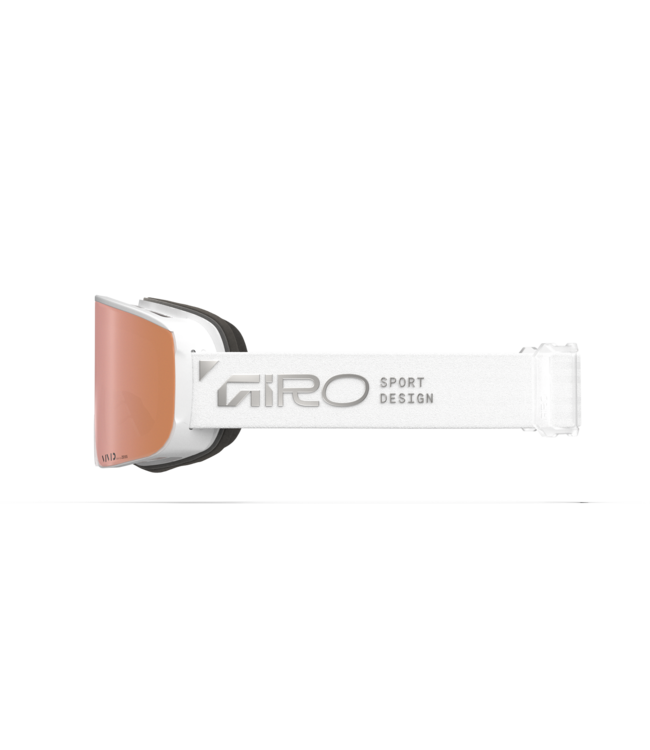 GIRO WOMENS AXIS STACKED GOGGLE WHITE/SILVER/ROSE GOLD 2027