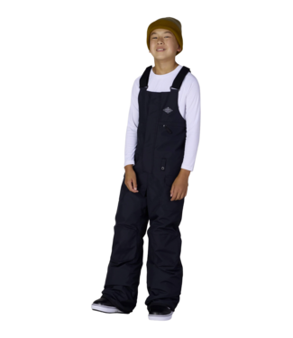 686 686 BOYS FRONTIER INSULATED BIB PANTS BLACK 2027