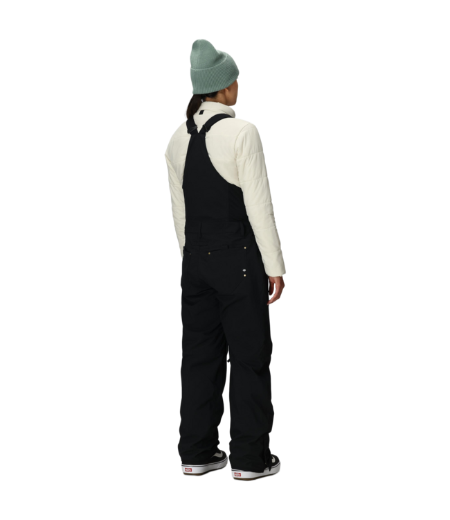 686 WOMENS BLACK MAGIC INSULATED BIB PANTS BLACK 2027