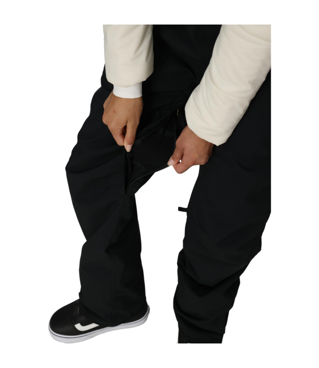 686 WOMENS BLACK MAGIC INSULATED BIB PANTS BLACK 2027