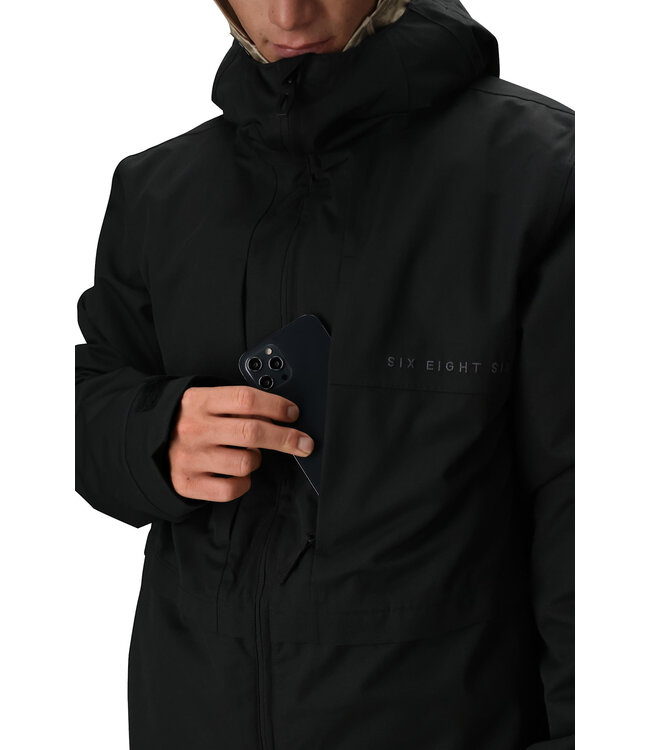 686 MENS SMARTY 3-IN-1 FORM JACKET BLACK 2027