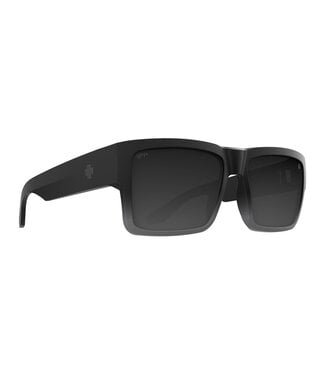 SPY SPY CYRUS SUNGLASSES SOFT MATTE BLACK FADE w/ HAPPY GREY BLACK MIRROR