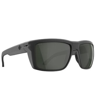SPY SPY OVERHAUL MATTE BLACK SUNGLASSES w/ HAPPY GREY GREEN