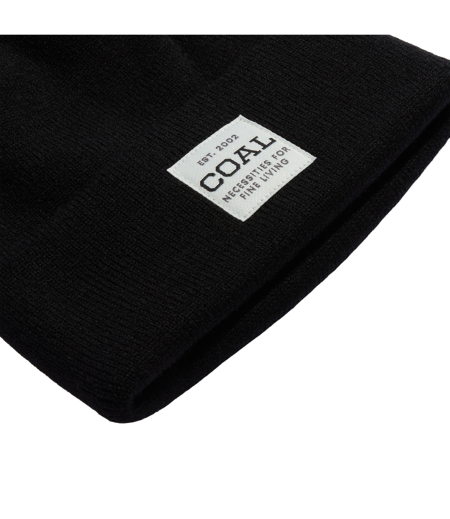 COAL MENS UNIFORM BRIM BEANIE BLACK 2027