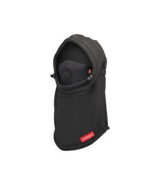 AIRHOLE AIRHOLE MENS AIRHOOD POLAR FLEECE LASER BLACK 2027