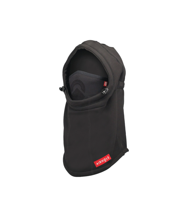 AIRHOLE MENS AIRHOOD POLAR FLEECE LASER BLACK 2027