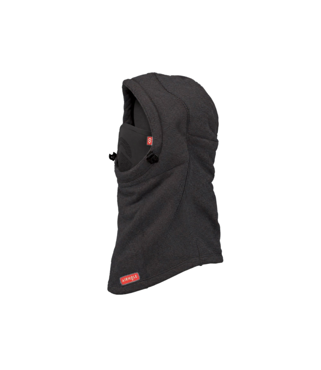 AIRHOLE MENS AIRHOOD POLAR FLEECE LASER BLACK 2027