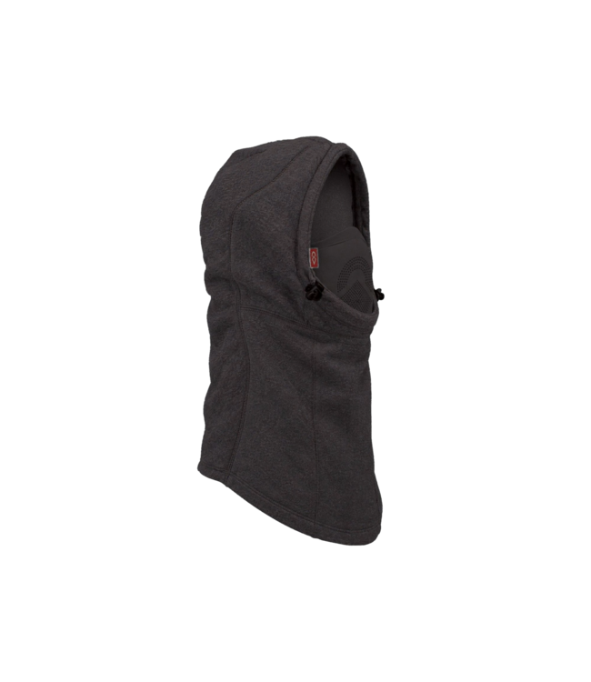 AIRHOLE MENS AIRHOOD POLAR FLEECE LASER BLACK 2027
