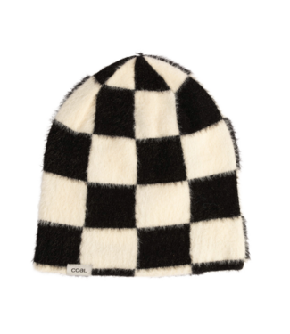 COAL COAL MENS PEARL SKULL BEANIE BONE CHECKERED 2027