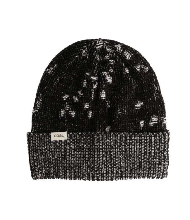 COAL MENS NOTCH BEANIE BLACK MARL 2027